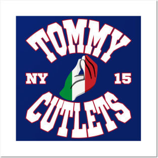 Tommy Cutlets 15 Italian Hand, Italian Flag, New York Posters and Art